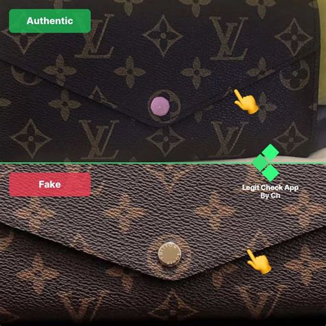 check for louis vuitton wallet.